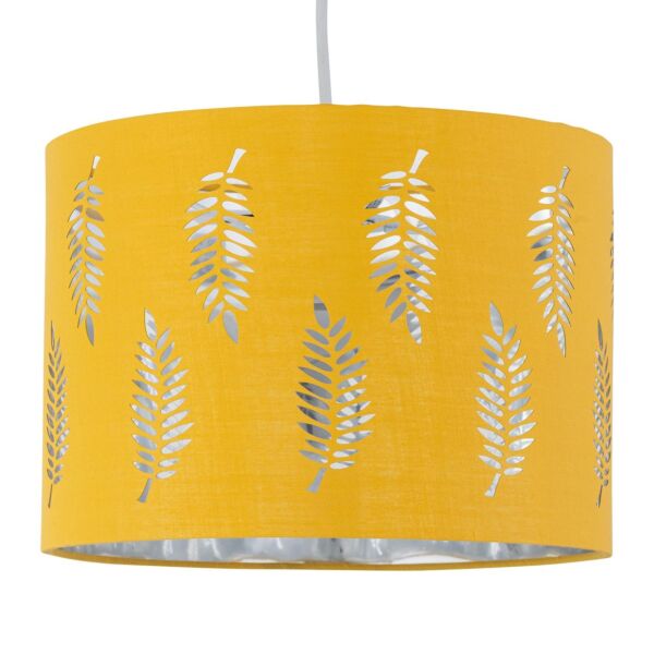 Fern - Ochre Cut Out 30cm Pendant Lightshade