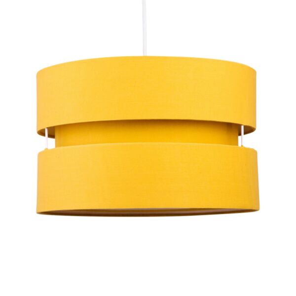 Ochre Layered Easy Fit Drum Light Shade