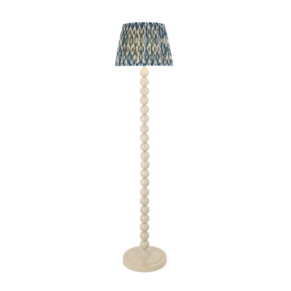 Endon Lighting - Higgledy & Ikat 35cm - 116178 - White Blue Floor Lamp