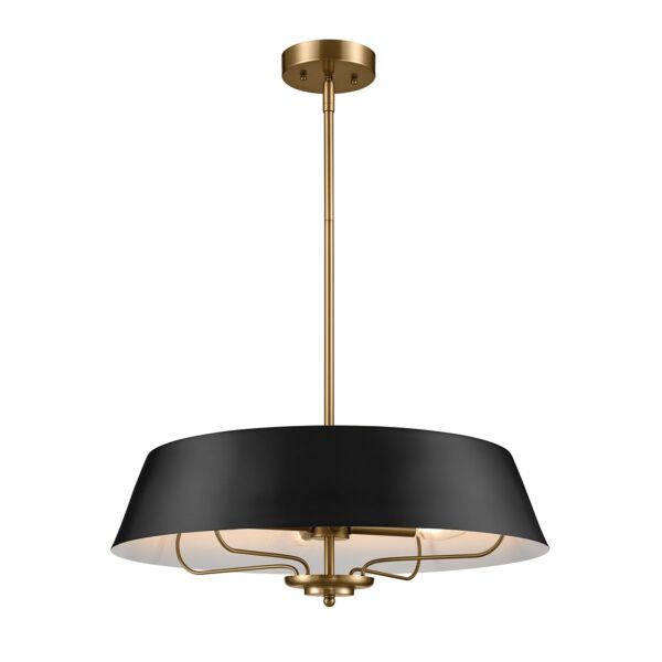 Kichler Lighting - Luella - KL-LUELLA-4P-BKB - Brass Black 4 Light Ceiling Pendant Light