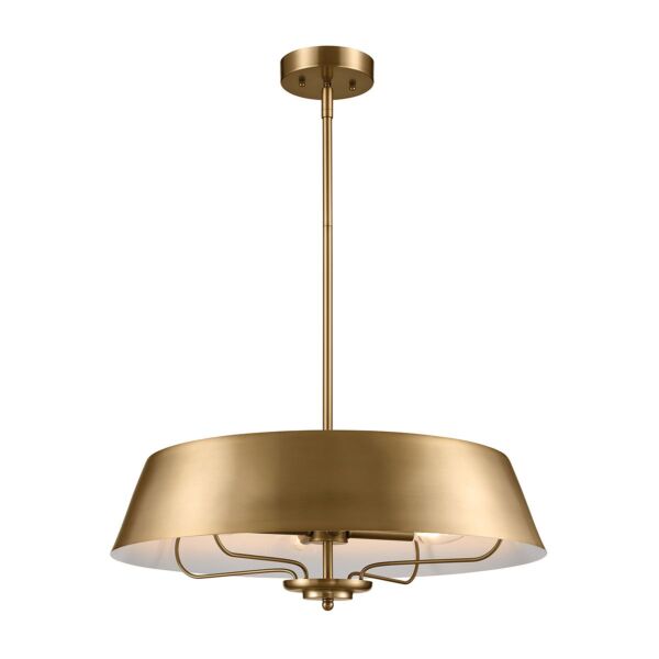 Kichler Lighting - Luella - KL-LUELLA-4P-BNB - Brushed Brass 4 Light Ceiling Pendant Light