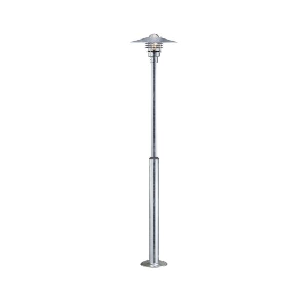 Nordlux - Vejers - 25168031 - Galvanized Steel Clear Glass IP54 Outdoor Lamp Post