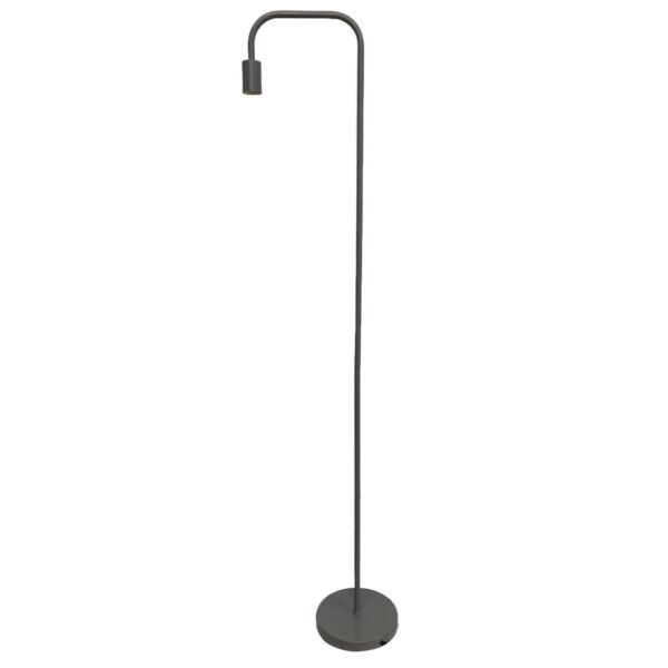 Leroy - Grey 151cm Exposed Bulb Floor Lamp