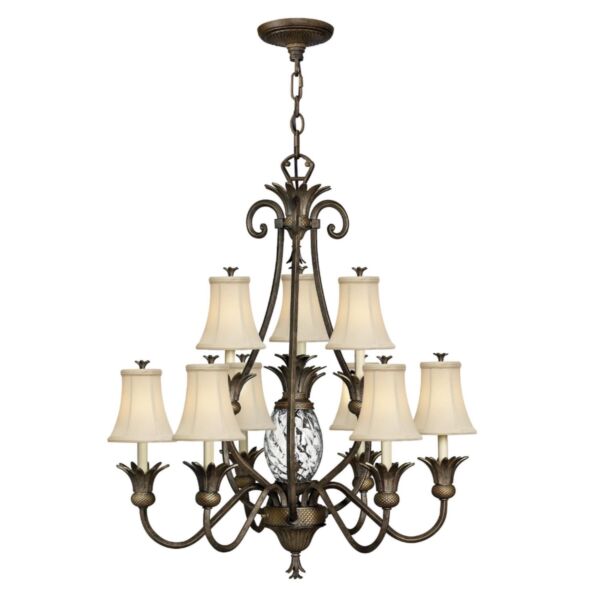 Elstead - Hinkley Lighting - Plantation HK-PLANT10-PZ Chandelier