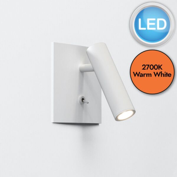 Astro Lighting - Enna - 1058016 - LED White Reading Wall Light