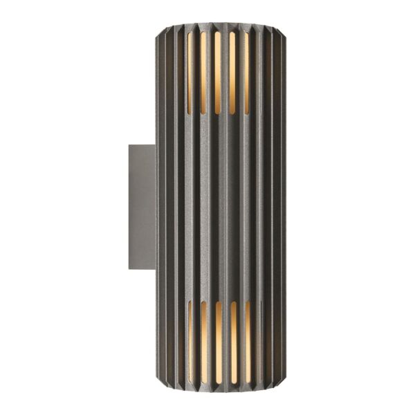 Nordlux - Aludra - 2418121250 - Anthracite IP54 Coastal Up & Down Outdoor Wall Washer Light