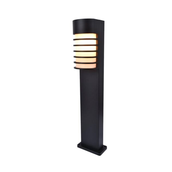 Lutec - Fulton - 7207601012 - Black Opal IP54 Outdoor Post Light