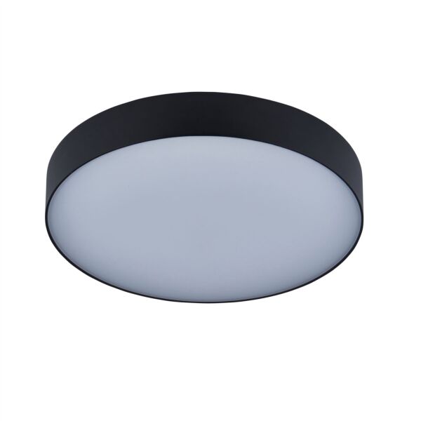 Saxby Lighting - Ollo - 120962 - LED Black Opal IP65 Outdoor Ceiling Flush Light