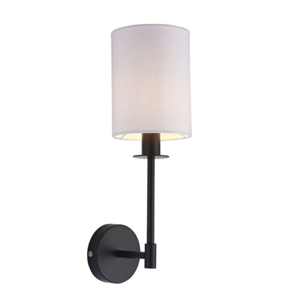 Alotti - Black Vintage White Wall Light