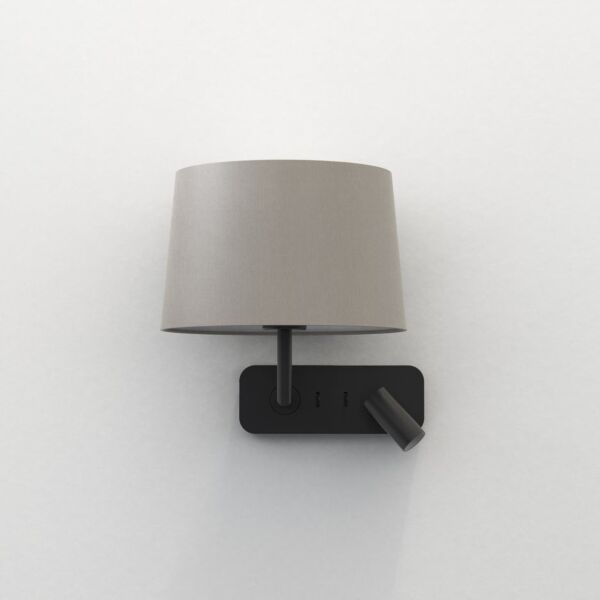 Astro Lighting - Side by Side - 1406002 & 5035005 - Black Putty Reading Wall Light