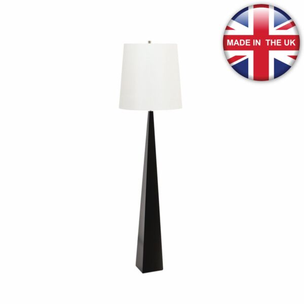 Elstead Lighting - Ascent - ASCENT-FL-BLK-W - Black White Floor Lamp