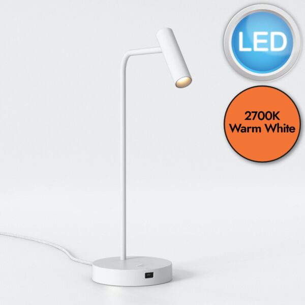 Astro Lighting - Enna - 1058212 - LED White Task Table Lamp