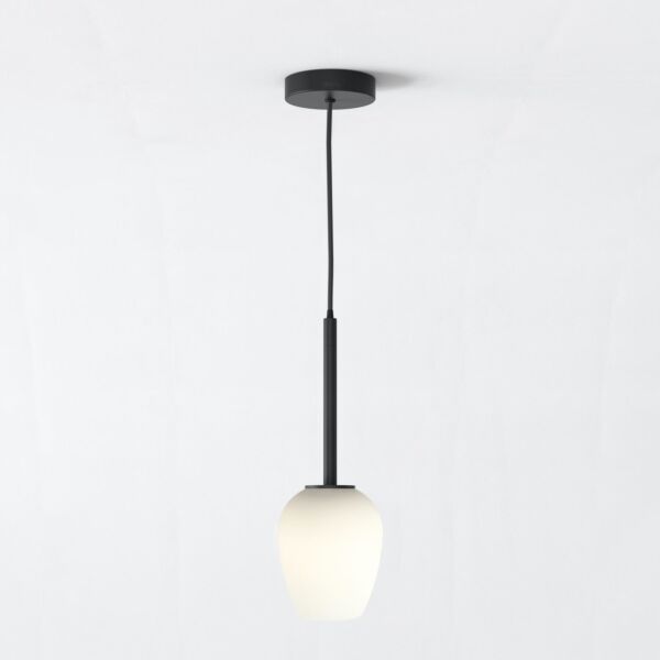 Astro Lighting - Tacoma - 5036007 & 1429025 - Black Opal Glass IP44 Ceiling Pendant Light