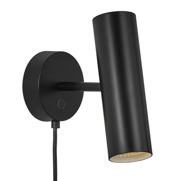 Nordlux - Mib 6 - 61681003 - Black Plug In Spotlight