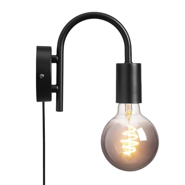 Nordlux - Paco - 2112071003 - Black Plug In Wall Light