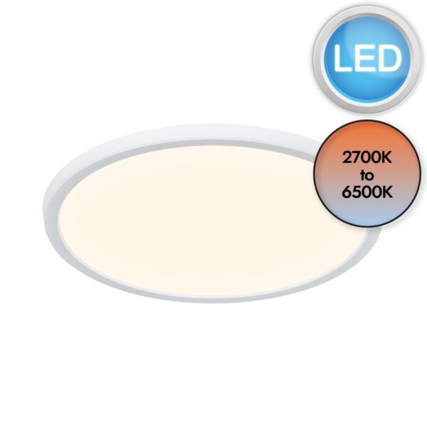 Nordlux - Oja Smart 29 - 2015036101 - LED White Flush Ceiling Light