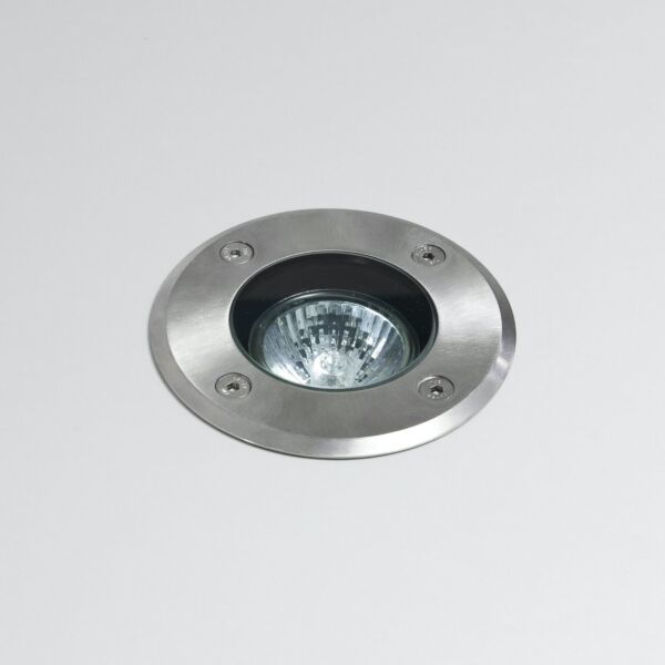 Astro Lighting - Gramos Round 1312001 - IP65 Brushed Stainless Steel Ground Light