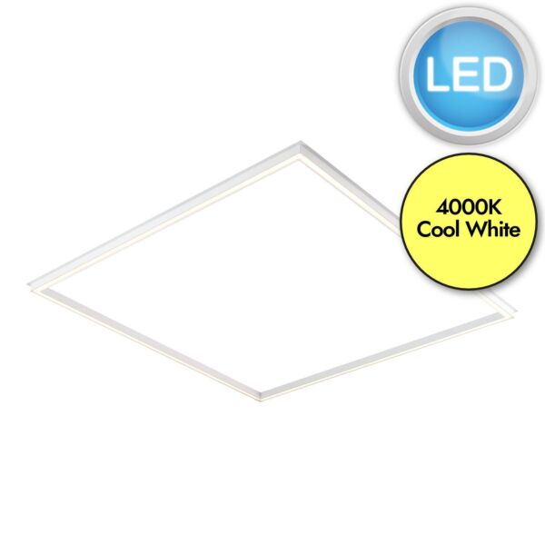 Saxby Lighting - Sirio - 78546 - LED White Opal 595 4000k Panel Light