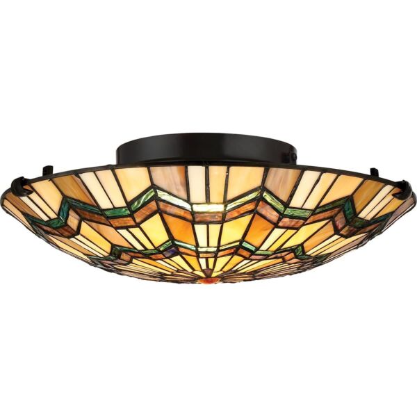 Elstead - Quoizel - Alcott QZ-ALCOTT-F Flush Light