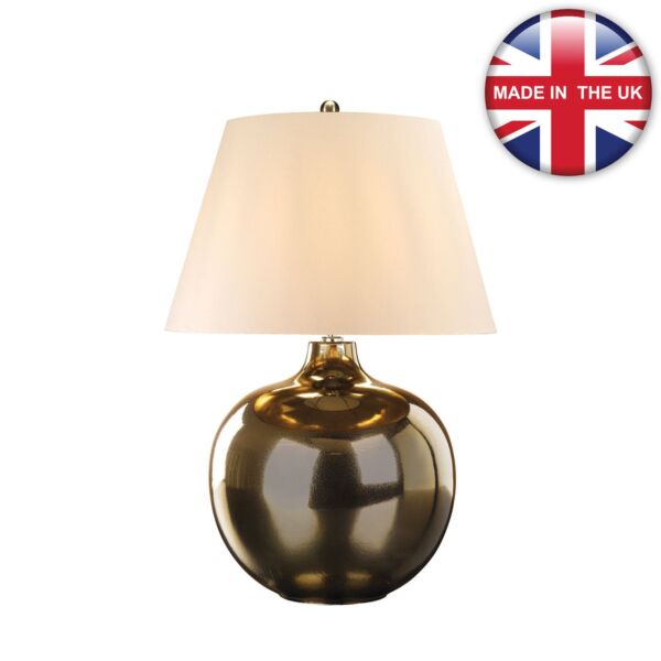 Elstead Lighting - Ottoman - OTTOMAN-TL-IV - Bronze Ivory Ceramic Table Lamp With Shade