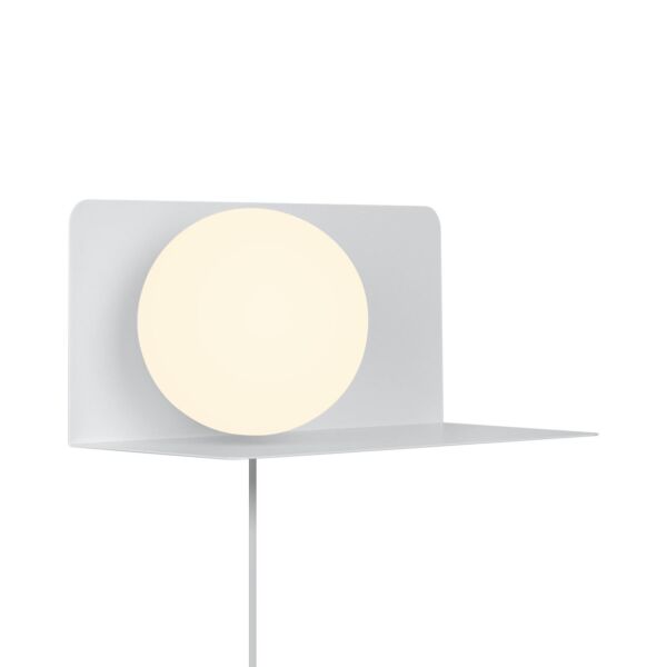 Nordlux - Lilibeth - 2312931001 - White Opal Glass Plug In Reading Wall Light