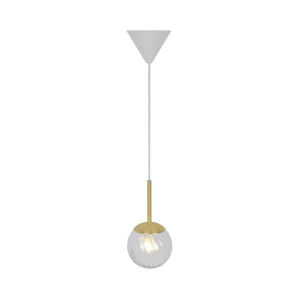 Nordlux - Chisell 15 - 2312053035 - Brass Clear Glass Ceiling Pendant Light