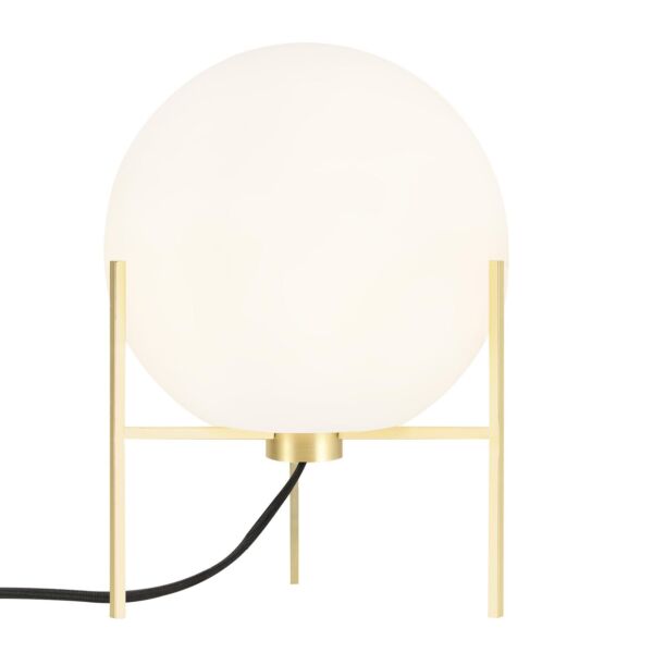 Nordlux - Alton - 47645001 - Brushed Brass Opal Glass Table Lamp