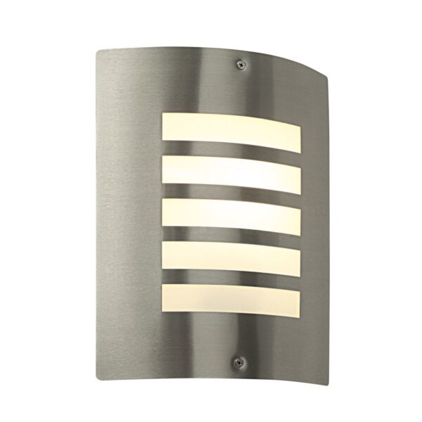 Saxby Lighting - Bianco - St031f - Stainless Steel Opal IP44 Outdoor Bulkhead Light