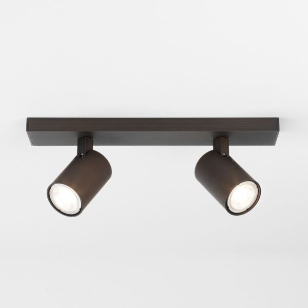 Astro Lighting - Ascoli - 1286126 - Bronze 2 Light Twin Ceiling Spotlight