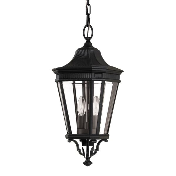 Elstead - Feiss - Cotswold Lane FE-COTSLN8-M-BK Chain Lantern