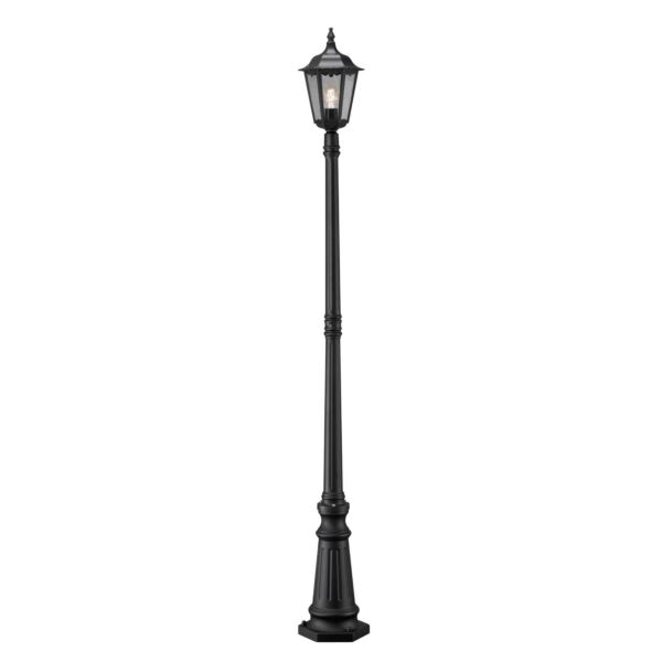 Konstsmide - Firenze - 7233-750 - Black Outdoor Lamp Post