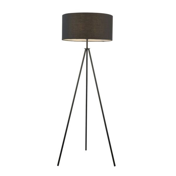 Endon Lighting - Tripod - 103798 - Black Tripod Floor Lamp