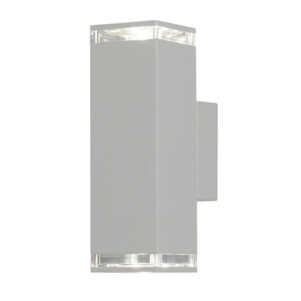 Konstsmide - Pollux - 407-250 - White 2 Light IP44 Outdoor Wall Washer Light