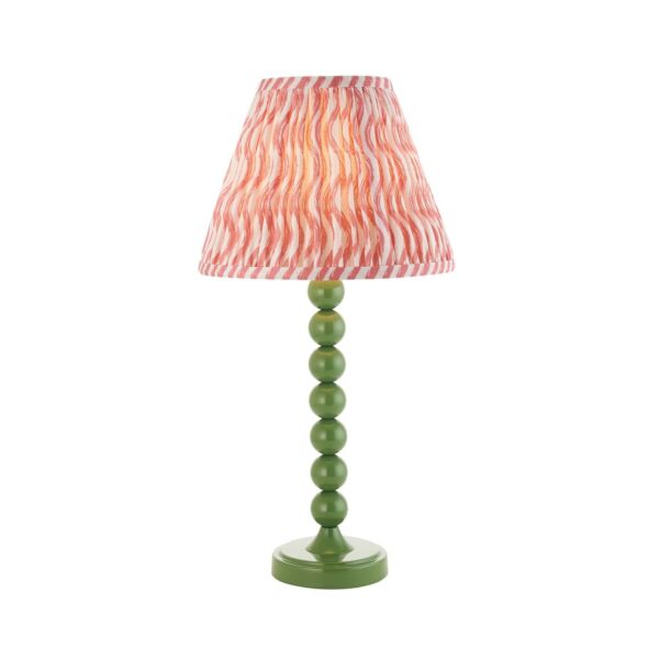 Endon Lighting - Higgledy & Ripple 25cm - 114702 - Green Pink Table Lamp With Shade