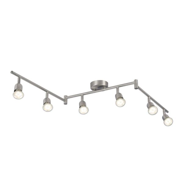 Nordlux - Avenue 6-Rail - 2113210132 - Steel 6 Light Ceiling Spotlight