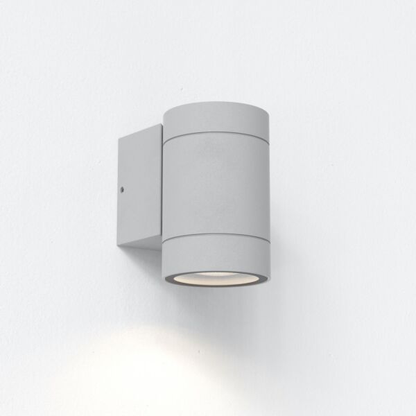 Astro Lighting - Dartmouth Single GU10 1372010 - IP54 Textured Grey Wall Light