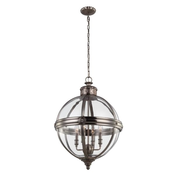 Elstead - Feiss - Adams FE-ADAMS-4P-ANL Chandelier