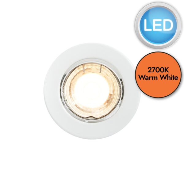 Nordlux - Canis 1-Kit 2700K - 49320101 - LED White Recessed Ceiling Downlight