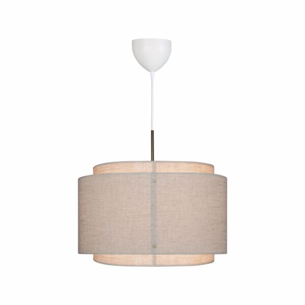 Nordlux - Takai - 2320403018 - White Brass Natural Ceiling Pendant Light