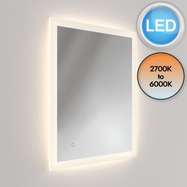 Astro Lighting - Ascot - 1486003 - LED Mirrored Glass Frosted IP44 Touch 800 Bathroom Mirror