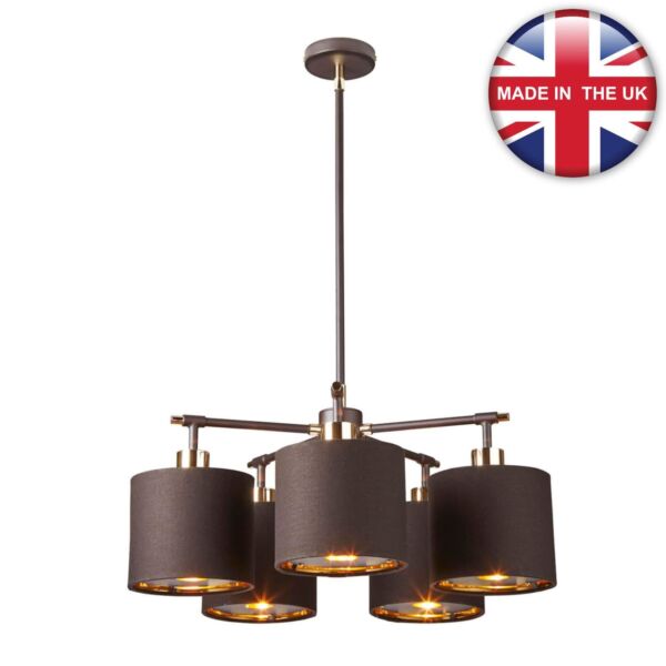 Elstead - Balance BALANCE5-BRPB Chandelier