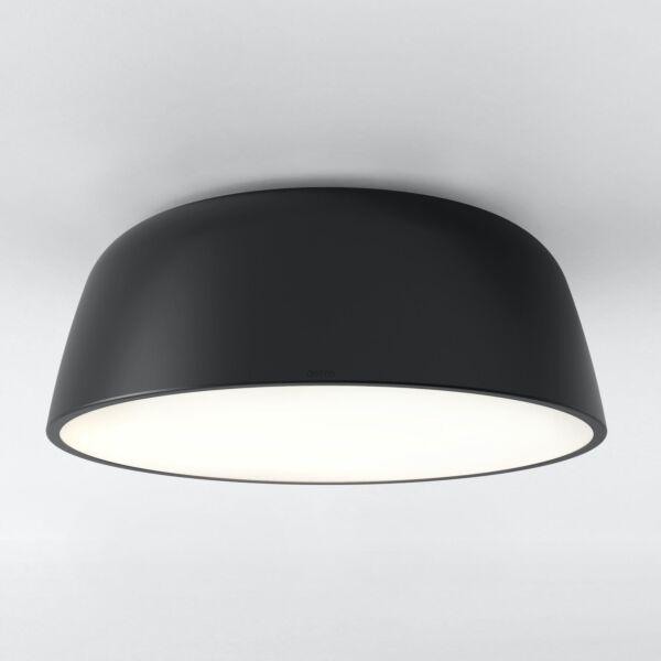 Astro Lighting - Taiko 400 - 1456002 - Black & White Flush Ceiling Light