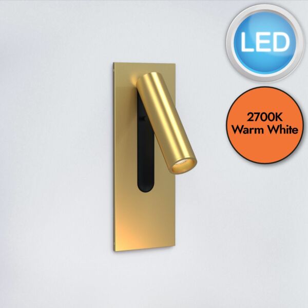 Astro Lighting - Fuse - 1215127 - LED Gold Reading Wall Light