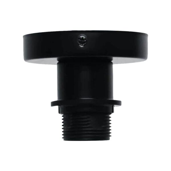 Cassidy - Black E27 Flush Mount Ceiling Light for Easy Fit Shades