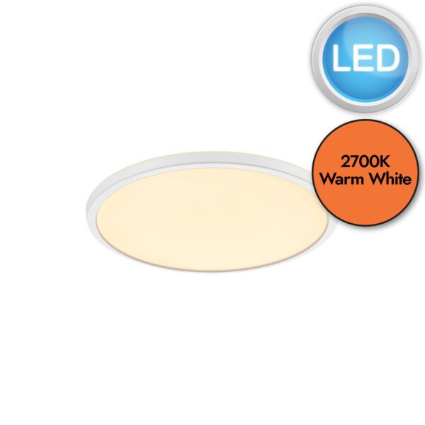 Nordlux - Oja 29 - 47276001 - LED White Flush Ceiling Light