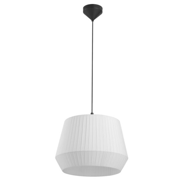 Nordlux - Dicte 40 - 2112353001 - Black White Pleated Ceiling Pendant Light