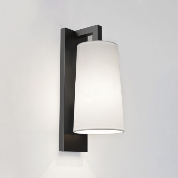 Astro Lighting - Lago - 1297009 - Black IP44 Excluding Shade Bathroom Wall Light