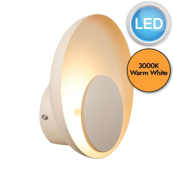 Nordlux - Marsi - 2312351009 - LED Beige White Plug In Wall Light