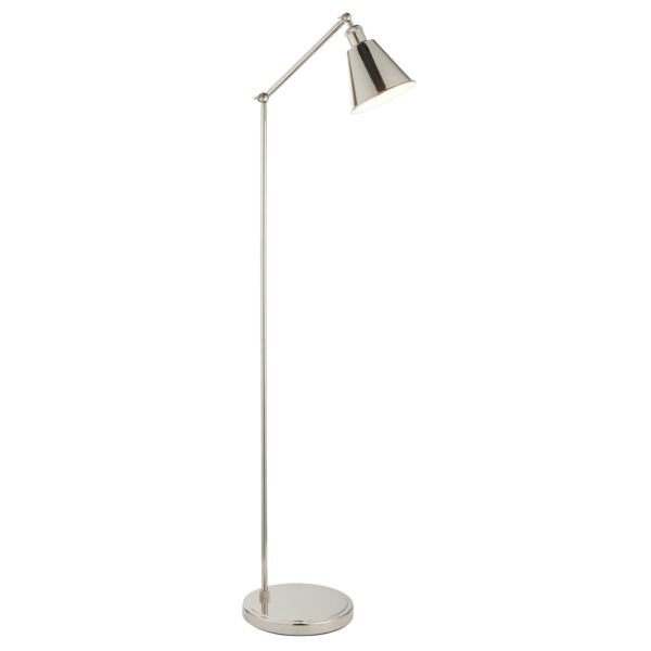 Kallepo - Nickel Floor Reading Lamp