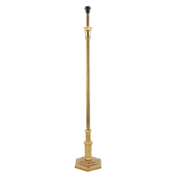 Interiors 1900 - Canterbury - 69838 - Solid Brass Base Only Floor Lamp